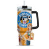 Nami Personalized Name Coffee 40oz Anime Tumbler Cup With Handle Custom Anime