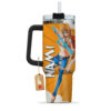 Nami Personalized Name Coffee 40oz Anime Tumbler Cup With Handle Custom Anime