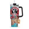 Franky Personalized Name Coffee 40oz Anime Tumbler Cup With Handle Custom Anime