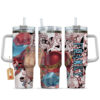 Franky Anime 40oz Anime Tumbler Cup With Handle Custom Manga Art Personalized Name