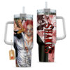 Shanks Anime 40oz Anime Tumbler Cup With Handle Custom Manga Art Personalized Name