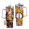 Kyojuro Rengoku 40oz Anime Tumbler Cup With Handle Custom Manga Art Personalized Name