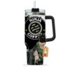 Shikamaru Nara Coffee 40oz Anime Tumbler Cup With Handle Custom Personalized Name