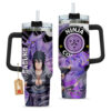 Sasuke Susanoo Coffee 40oz Anime Tumbler Cup With Handle Custom Personalized Name