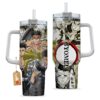 Gyomei Himejima 40oz Anime Tumbler Cup With Handle Custom Manga Art Personalized Name