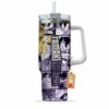 Tamaki Amajiki (Suneater) 40oz Anime Tumbler Cup With Handle Custom Manga Art Personalized Name