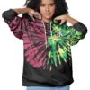 Giyu Tie Dye Hoodie Demon Slayer Hoodie Anime Hoodie