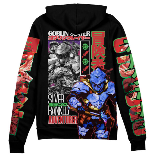 Goblin Slayer Streetwear Otaku Cosplay Anime Zip Hoodie