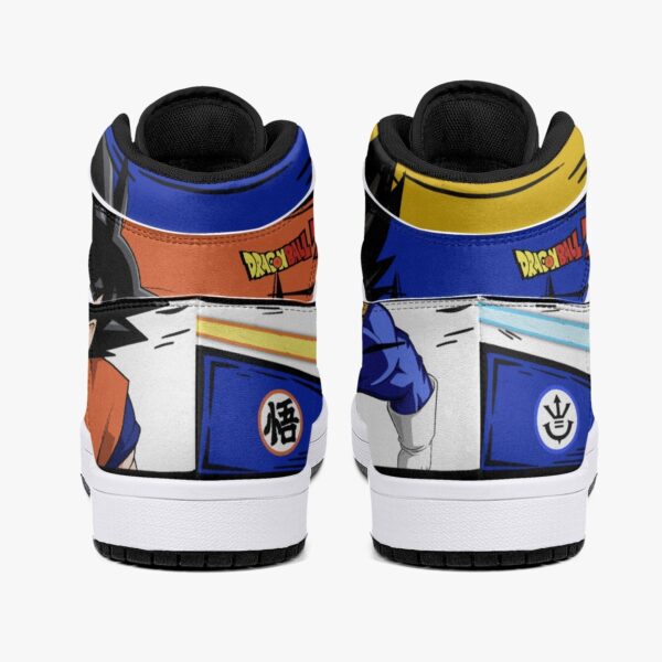 Goku and Vegeta Dragon Ball Mid 1 Basketball Shoes