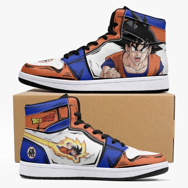 Goku and Vegeta Dragon Ball Mid 1 Basketball Shoes
