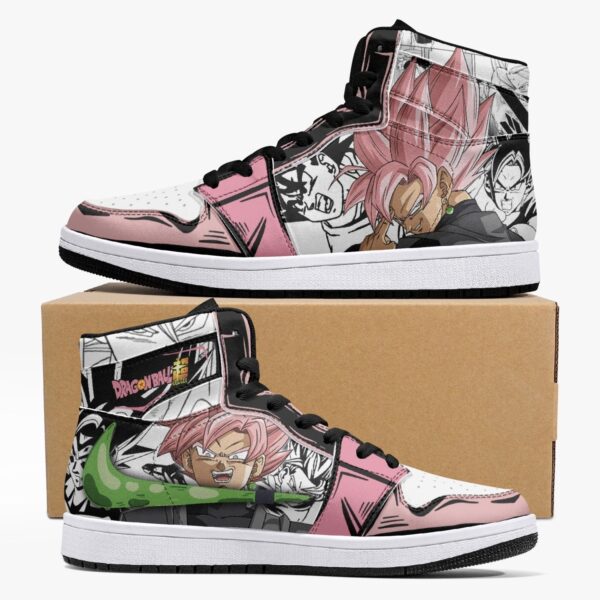 Goku Pink Dragon Ball Super Mid 1 Basketball Shoes