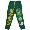 Grass Type Pokemon Streetwear Otaku Cosplay Anime Sweatpants