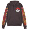 Haxorus Pokemon Streetwear Otaku Cosplay Anime Zip Hoodie