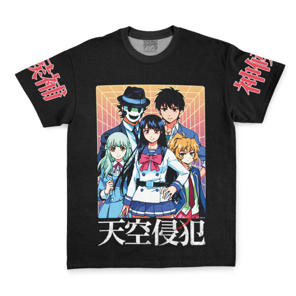 Hooktab High-Rise Invasion Streetwear Anime T-Shirt