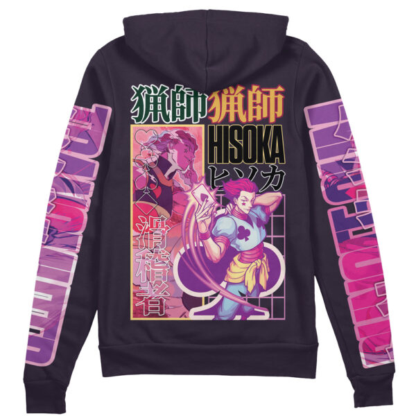 Hisoka Hunter x Hunter Streetwear Otaku Cosplay Anime Zip Hoodie