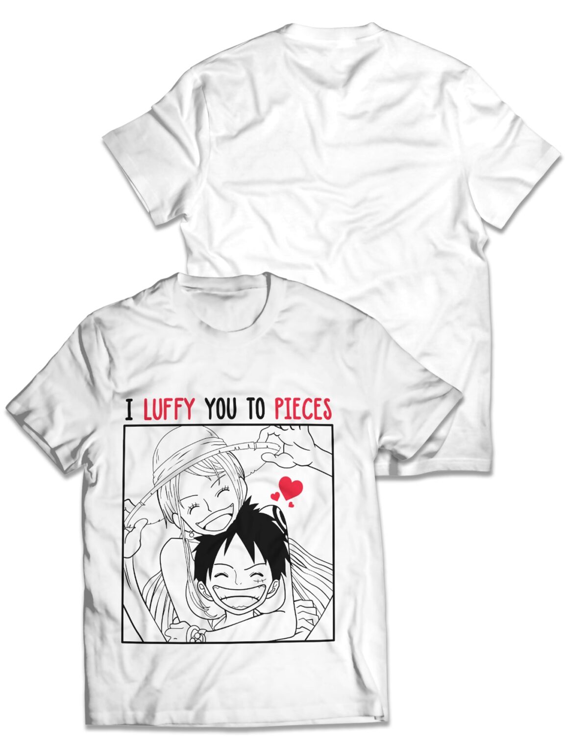 Heart You To Pieces One Piece Anime T-Shirt