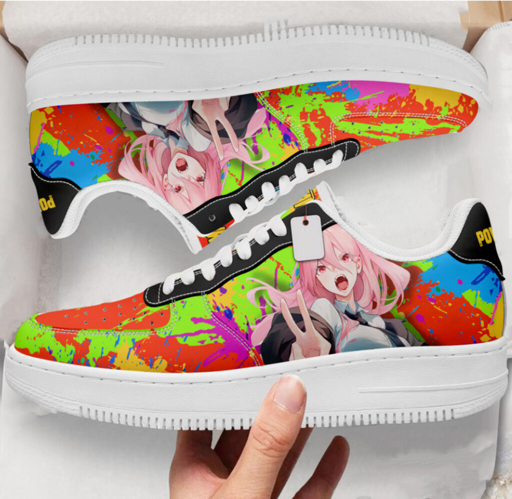 Power Shoes Anime Air Anime Sneakers