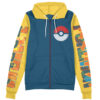 Infernape Pokemon Streetwear Otaku Cosplay Anime Zip Hoodie