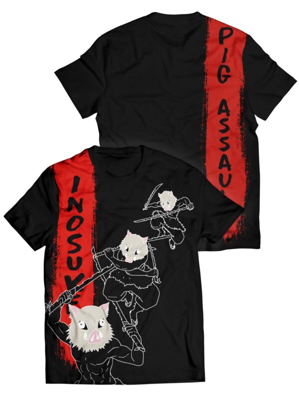 Inosuke Hashibira Semblance Demon Slayer Anime Unisex T-Shirt