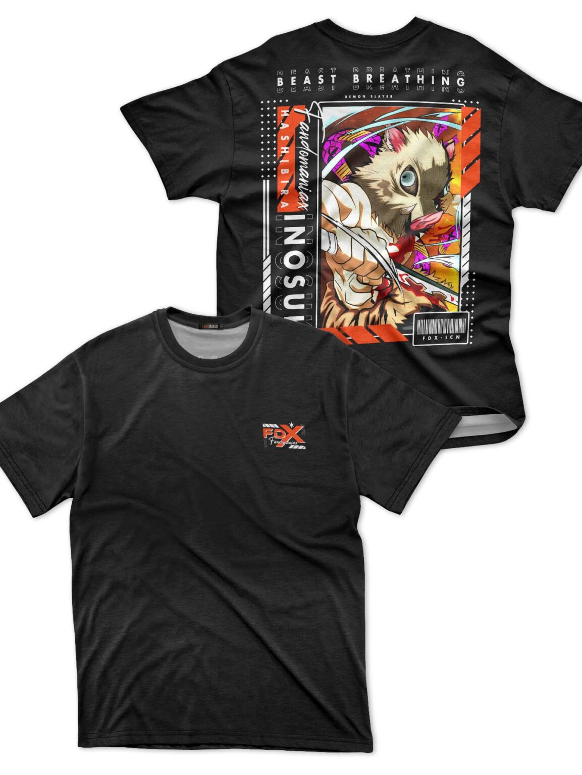 Inosuke Icon Demon Slayer Anime Unisex T-Shirt