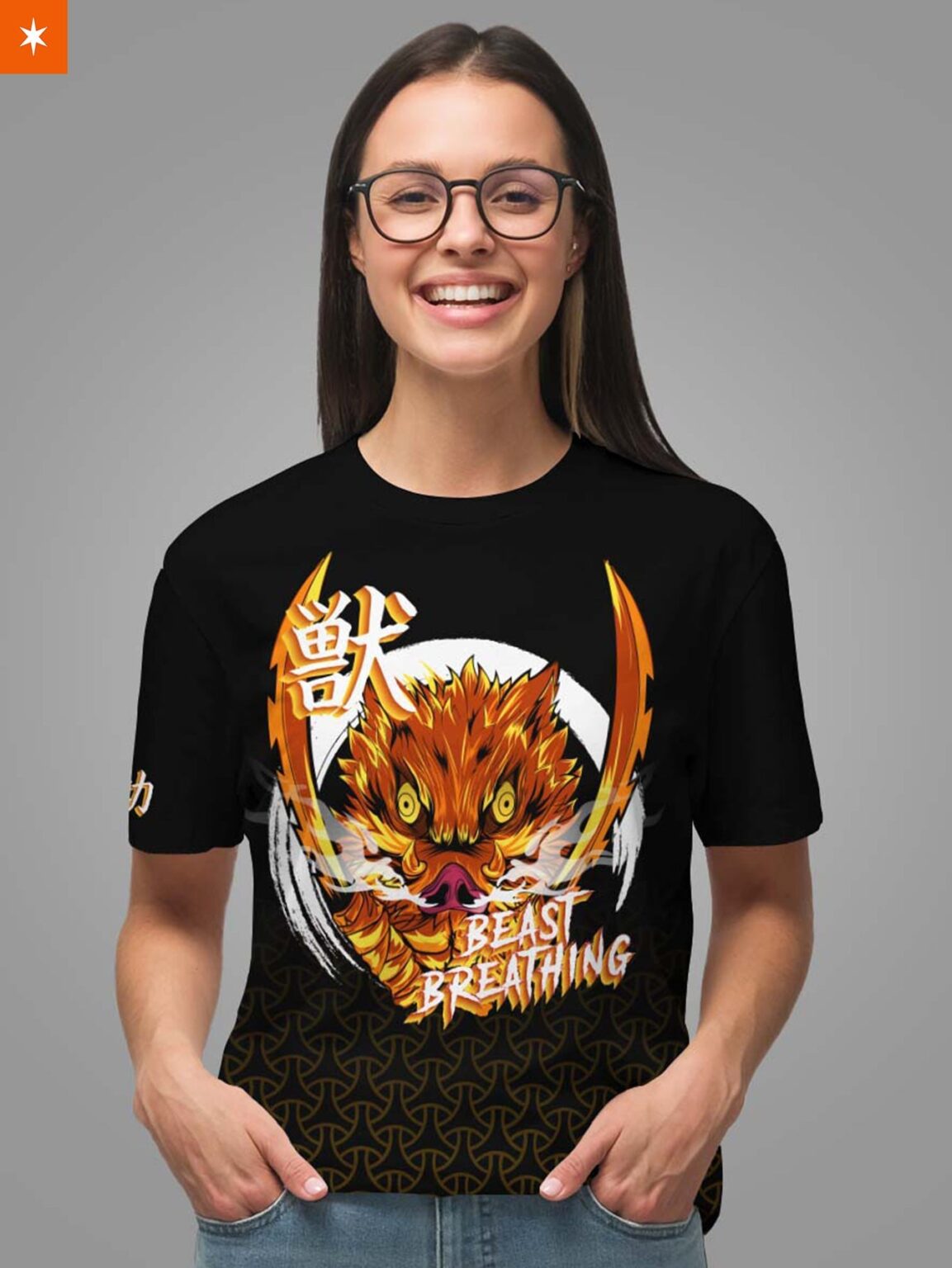 Inosuke Samurai Demon Slayer Anime Unisex T-Shirt