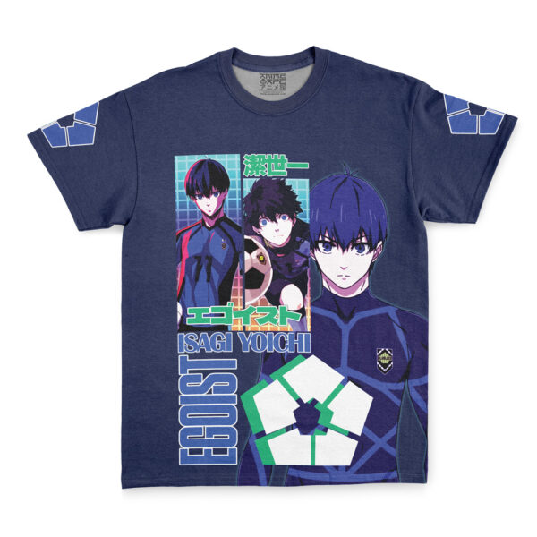 Hooktab Isagi Yoichi Blue Lock Streetwear Anime T-Shirt