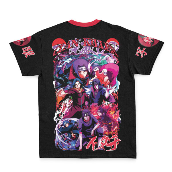 Hooktab Uchiha Itachi V4 shirt Naruto Streetwear Anime T-Shirt
