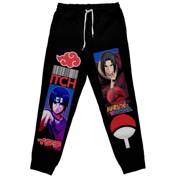 Uchiha Itachi V2 Naruto Streetwear Otaku Cosplay Anime Sweatpants
