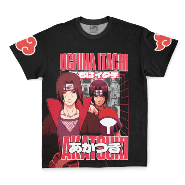Hooktab Uchiha Itachi V3 shirt Naruto Streetwear Anime T-Shirt