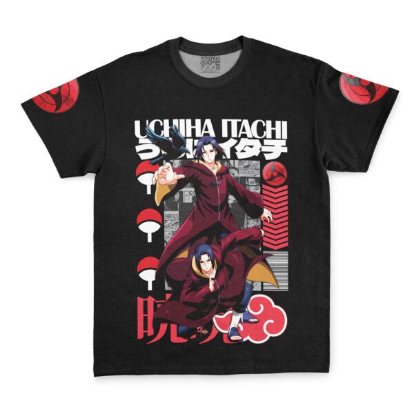 Hooktab Uchiha Itachi V2 shirt Naruto Streetwear Anime T-Shirt