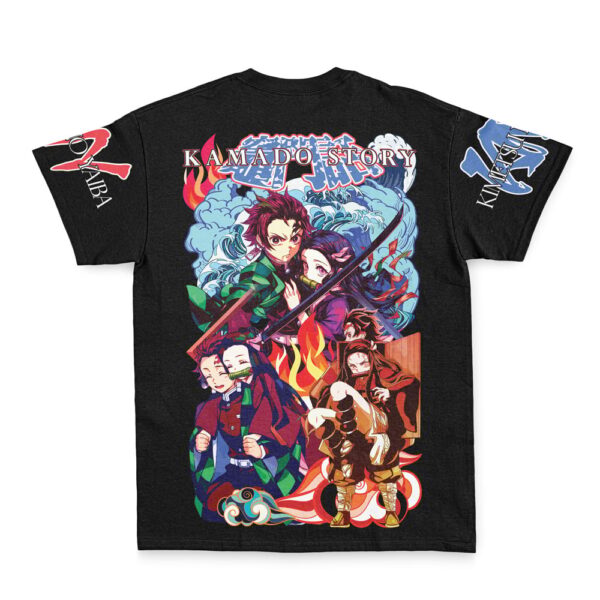 Hooktab Kamado Story Demon Slayer shirt Streetwear Anime T-Shirt