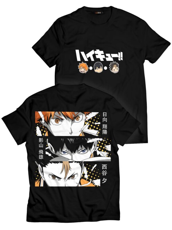 Karasuno Panel Haikyu!! Anime Unisex T-Shirt