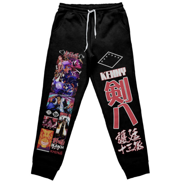 Zaraki Kenpachi V4 Bleach Streetwear Otaku Cosplay Anime Sweatpants
