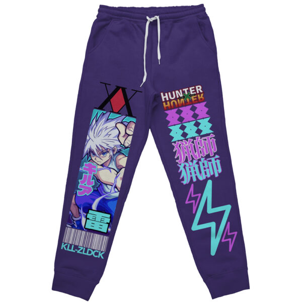 Killua Zoldyck V2 Hunter x Hunter Streetwear Otaku Cosplay Anime Sweatpants