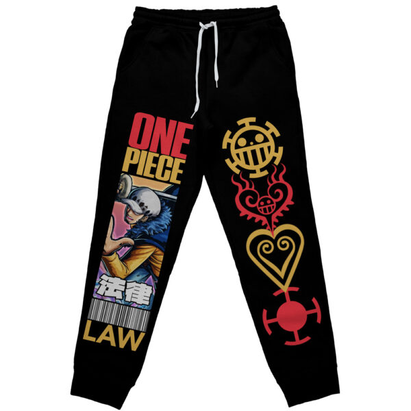 Trafalgar D. Law V2 One Piece Streetwear Otaku Cosplay Anime Sweatpants