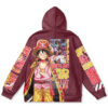 Hooktab Monkey D. Luffy V3 One Piece Anime Hoodie