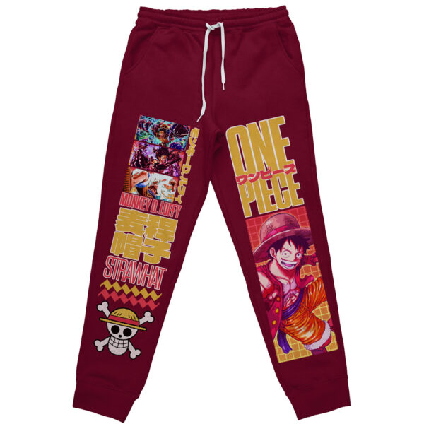 Monkey D. Luffy V3 One Piece Streetwear Otaku Cosplay Anime Sweatpants