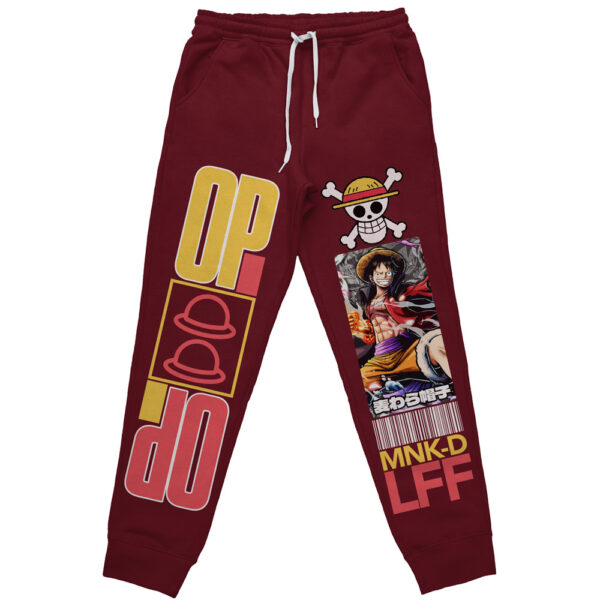 Monkey D. Luffy V2 One Piece Streetwear Otaku Cosplay Anime Sweatpants
