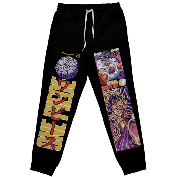 Gear 5th Luffy V3 One Piece Streetwear Otaku Cosplay Anime Sweatpants