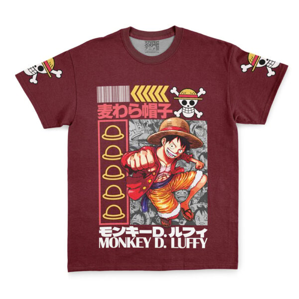 Hooktab Monkey D. Luffy V2 One Piece Anime T-Shirt