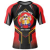 Hooktab Master Roshi Dragon Ball Z Short Sleeve Rash Guard Compression Shirt Cosplay Anime Gym Shirt