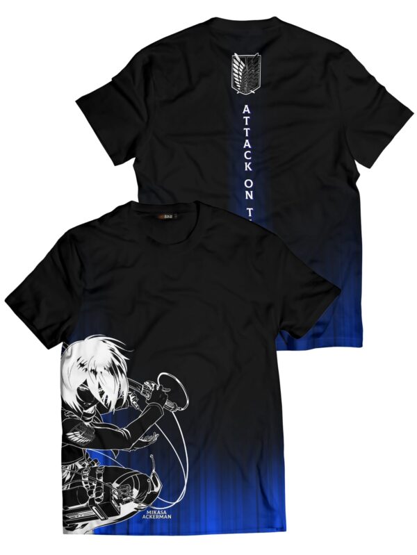 Mikasa Semblance Attack on Titan Anime Unisex T-Shirt
