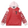 Hooktab Ryota Miyagi Slam Dunk Anime Hoodie