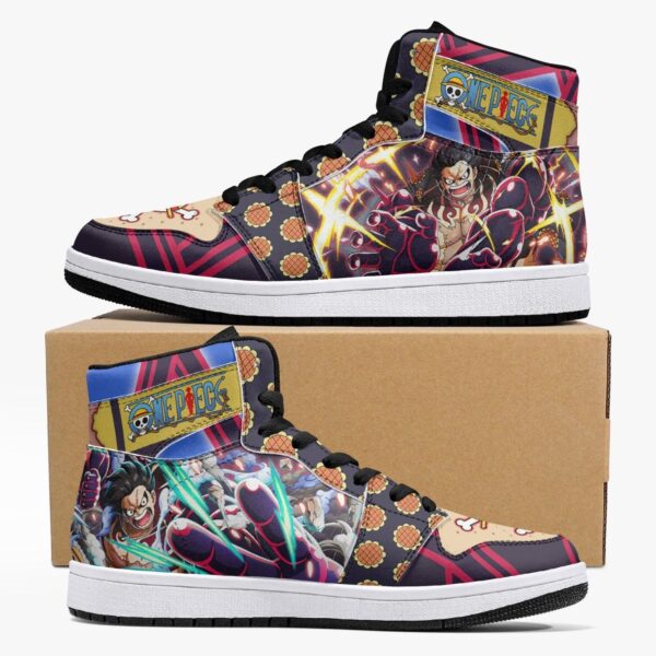 Monkey D. Luffy Gear 4th Bound Man One Piece Mid 1 Basketball Shoes