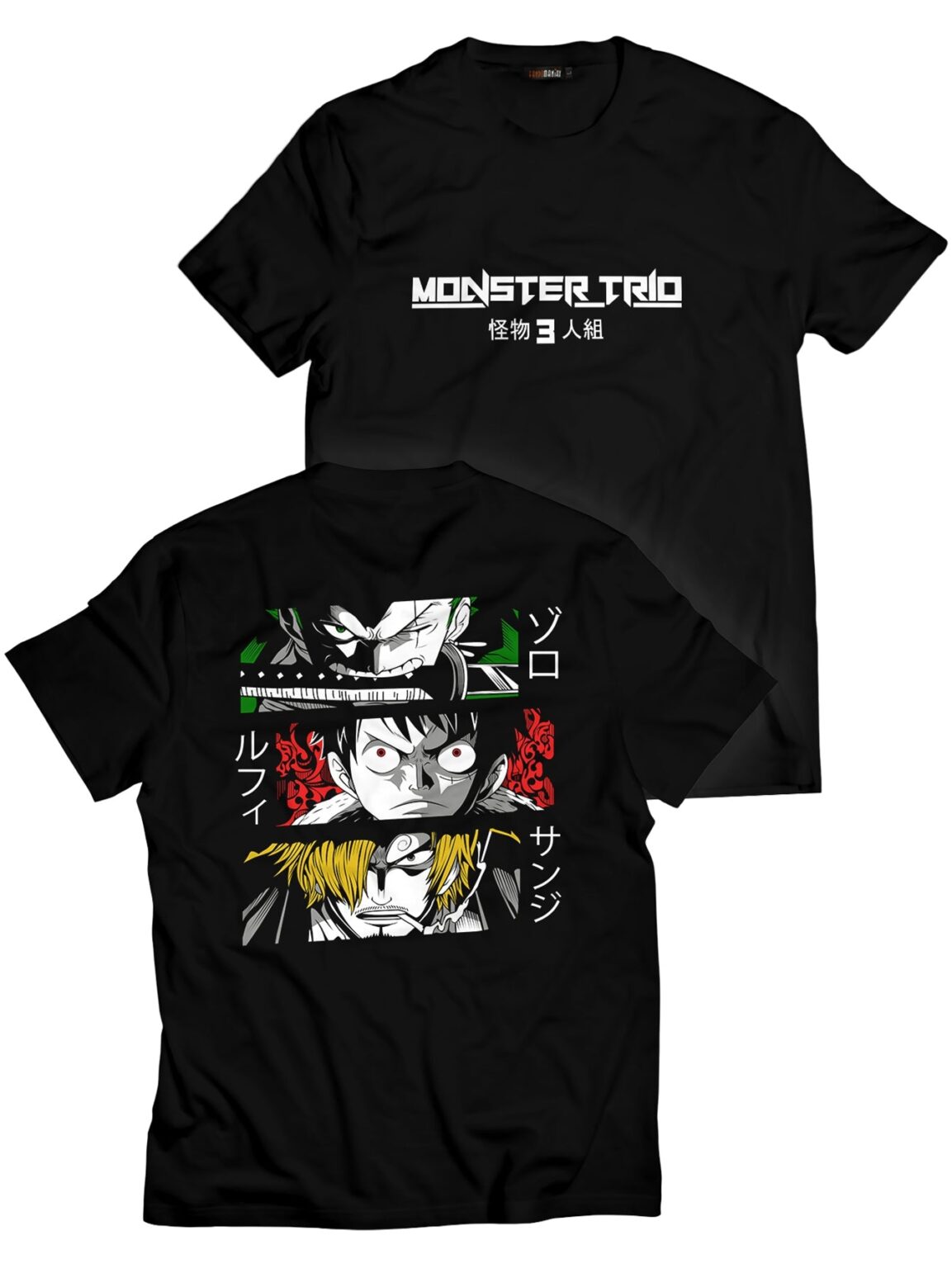 Monster Trio Panel One Piece Anime Unisex T-Shirt