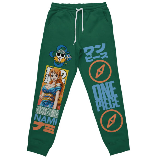 Nami One Piece Streetwear Otaku Cosplay Anime Sweatpants