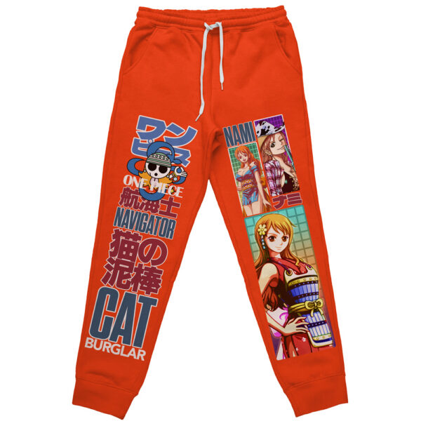 Nami V2 One Piece Streetwear Otaku Cosplay Anime Sweatpants