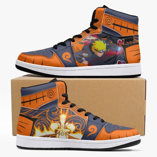 Naruto Uzumaki Naruto Mid 1 Basketball Shoes