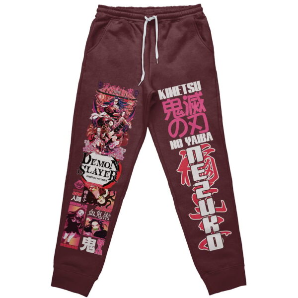 Kamado Nezuko V2 Demon Slayer Streetwear Otaku Cosplay Anime Sweatpants