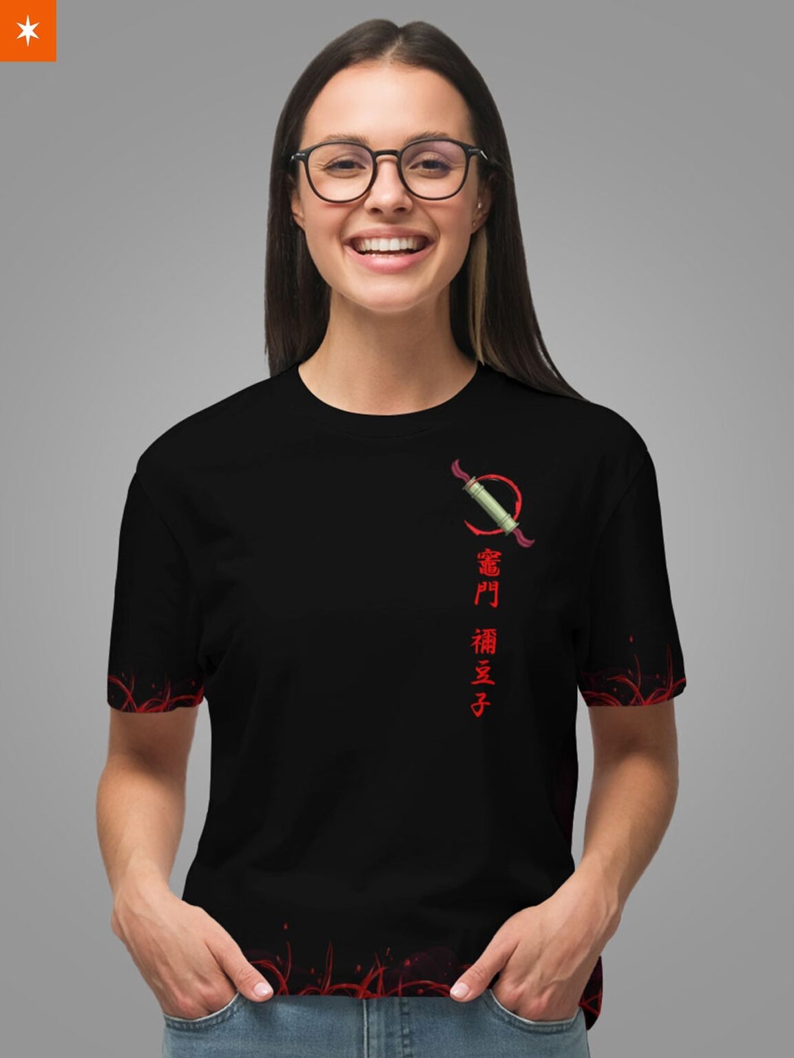 Nezuko Moonfall Demon Slayer Anime Unisex T-Shirt